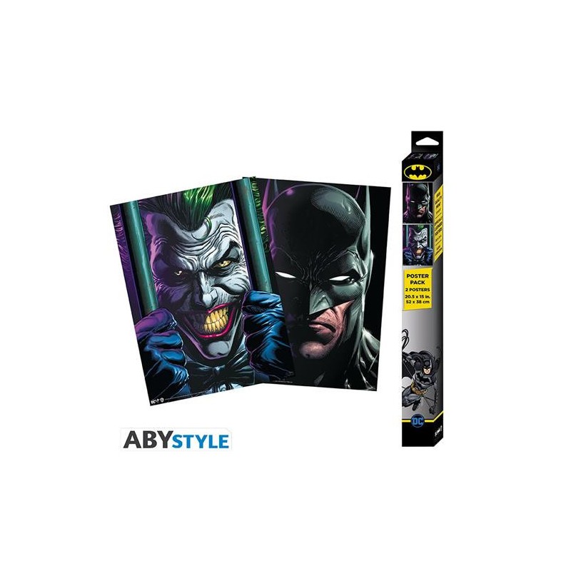 Abystyle - Dc Comics - Batman And Joker - Set 2 Chibi Poster (52x38)